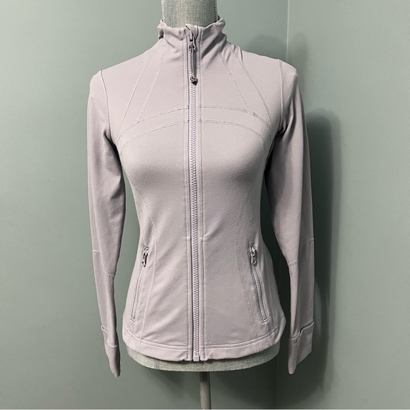 lululemon athletica Jackets & Blazers - lululemon athletica Light Gray Utility Jacket
